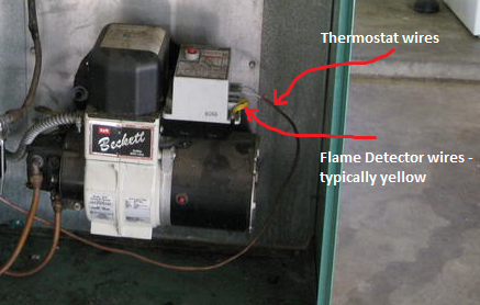 oil furnace control unit