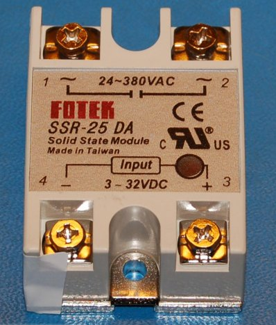 Solid State Relay 25Amp 120/240V capable